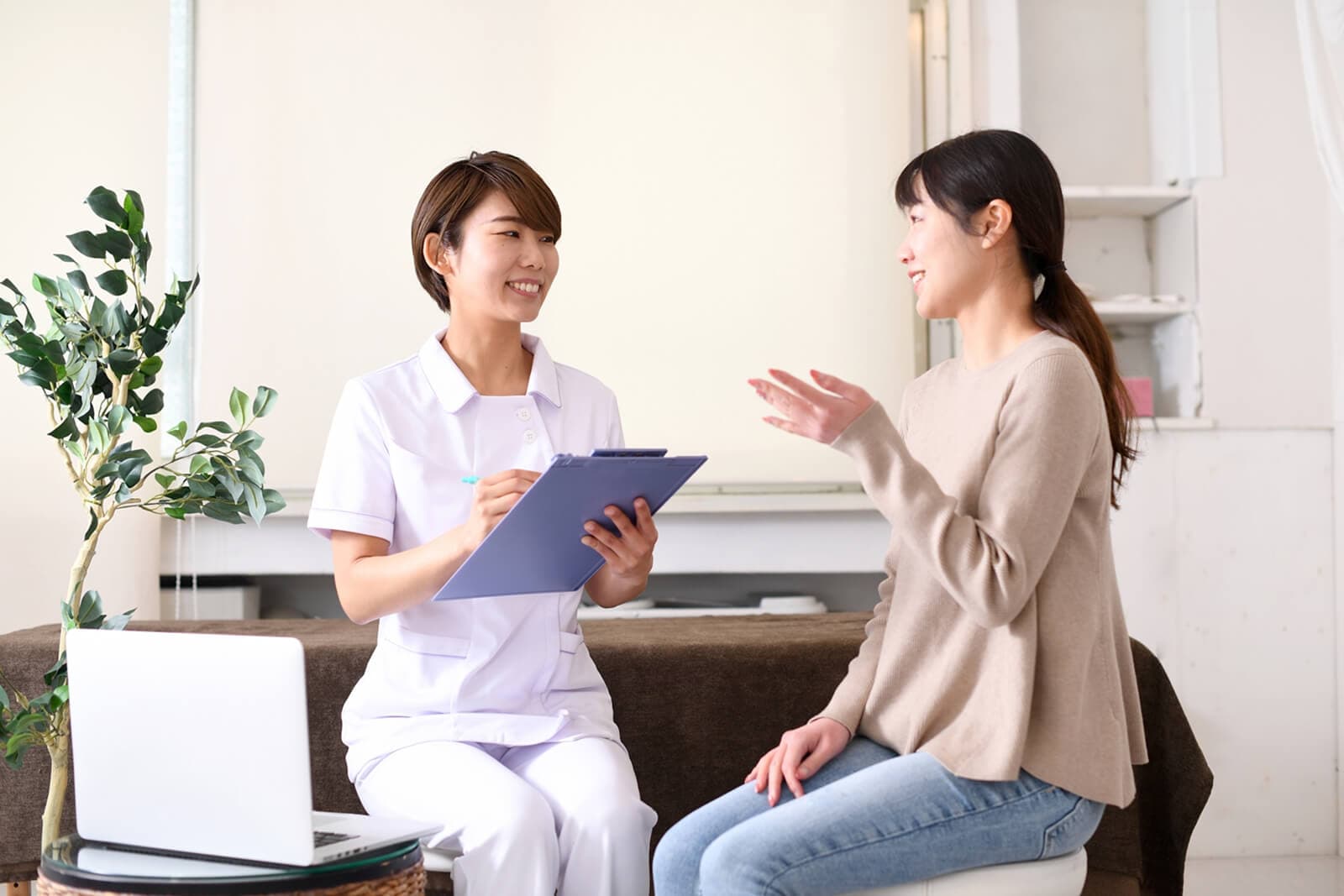 根本の原因を突き止める<br />丁寧な問診